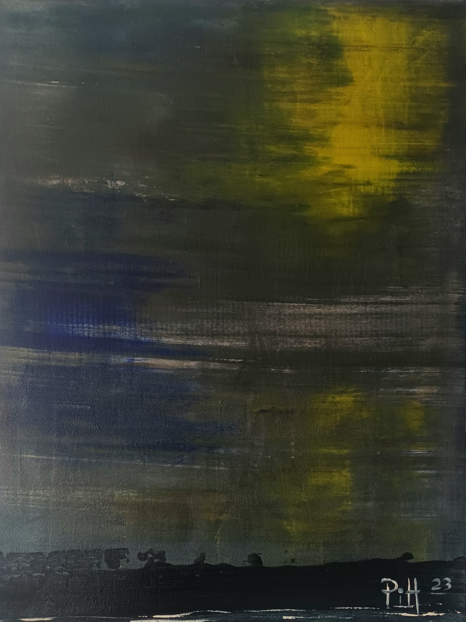 BEAUTIFUL NIGHTS AT THE SEA 70cm * 100cm